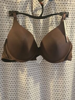No Boundaries Brown Seamless Molded T-Shirt Bra